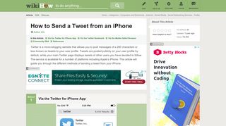 3 Ways to Send a Tweet from an iPhone - wikiHow