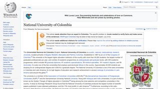 National University of Colombia - Wikipedia