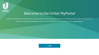 Unitec - Welcome to MyPortal