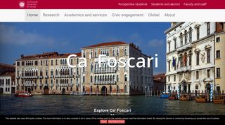 Home: Ca' Foscari University of Venice