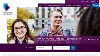 University of Portsmouth | Achieve Your Goals With Us