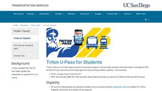 U-Pass for Students