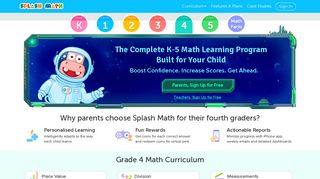 4th Grade Math - With Fun Math Games and Worksheets - Splash Math