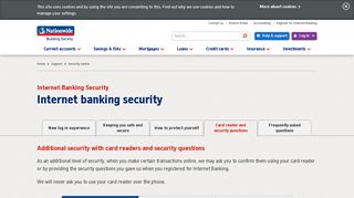 Card Reader & Security Questions | Nationwide