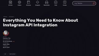 Everything You Need to Know About Instagram API Integration | CSS ...