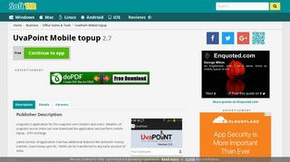 UvaPoint Mobile topup 2.7 Free Download