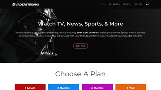 Official Vader Streams | The Best IPTV Service