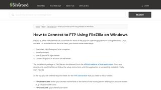 How to Connect to FTP Using FileZilla on Windows - SiteGround