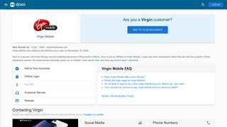 Virgin Mobile (Virgin): Login, Bill Pay, Customer Service and Care ...