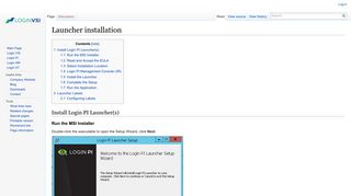 Launcher installation - Login VSI Documentation