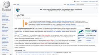 Login VSI - Wikipedia