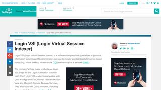 What is Login VSI (Login Virtual Session Indexer)? - Definition from ...