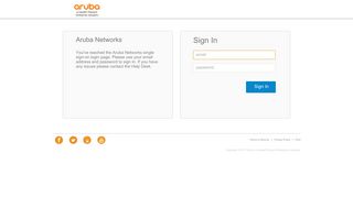 login - Aruba Networks