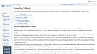 Installing Webmin - Webmin Documentation