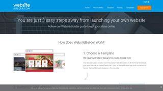 How it Works - WebsiteBuilder