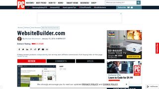 WebsiteBuilder.com Review & Rating | PCMag.com