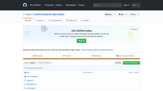GitHub - medyo/custom-facebook-login-button: Sample project ...
