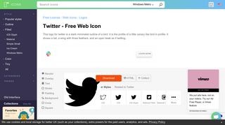 Twitter Icon - free download, PNG and vector - Icons8