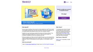 Yahoo OpenID