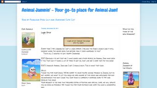 Animal Jammin' - Your go-to place for Animal Jam!: Login Error