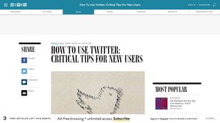 How To Use Twitter: Critical Tips For New Users | WIRED