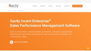 Sales Performance Management Software | Xactly Incent Enterprise ...