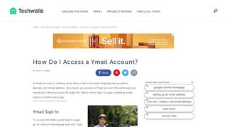 How Do I Access a Ymail Account? | Techwalla.com