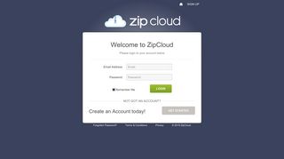 ZipCloud : Login