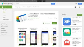 Zoho Creator - Business Process Automation - Apps on Google Play