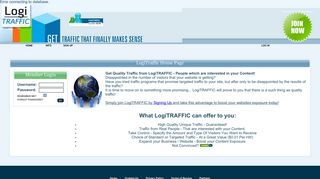 LogiTRAFFIC - LogiTraffic Home Page