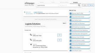 Logista Solutions in Bessemer, AL | Whitepages