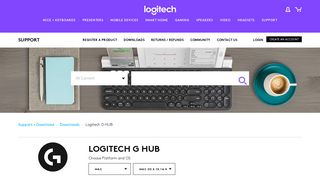 Logitech G HUB - Logitech Support - Logitech Support + Downloads