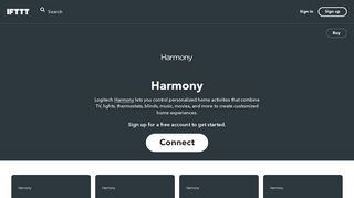 Do more with Harmony - IFTTT