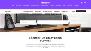 Logitech UE Smart Radio - Logitech Support