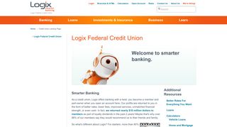 Logix Smarter Banking - Logix Federal Credit Union
