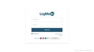 Secure Sign In - LogMeIn, Inc.
