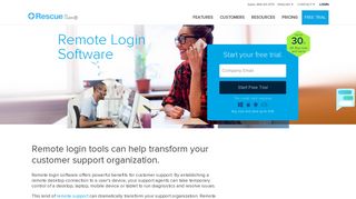 Remote Login Software | LogMeIn Rescue