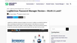 LogMeOnce Password Manager Review— Worth A Look?