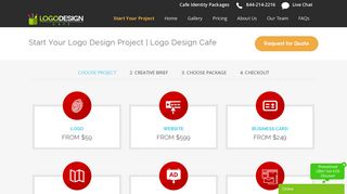 Start Your Logo Design Project | Logo Design Cafe