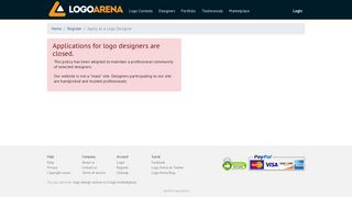 Register to Logo Arena as a logo designer and start making money ...