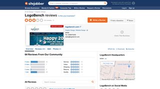 LogoBench Reviews - 64 Reviews of Logobench.com | Sitejabber