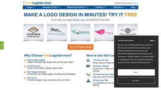 Get Free Logos, Free Logo Design with our Logo Maker
