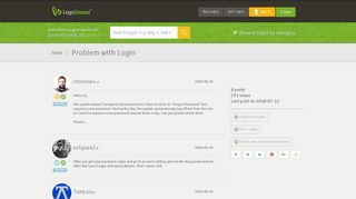 LogoGround Forum: Problem with Login
