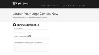 Start A Logo Design Contest at LogoMyWay