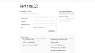 Sign Up - Coradine Aviation Support