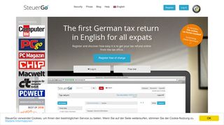 SteuerGo | Create tax return online