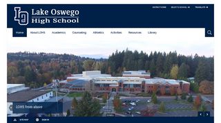 Lake Oswego High School / Homepage - Lake Oswego School District