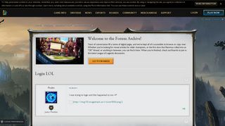Login LOL - League of Legends Community - EUW Forum