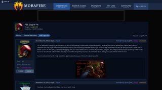 PBE Log In Fix :: League of Legends (LoL) Forum on MOBAFire