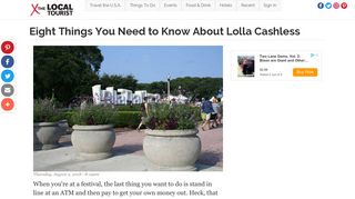 Eight Things You Need to Know About Lolla Cashless | Chicago